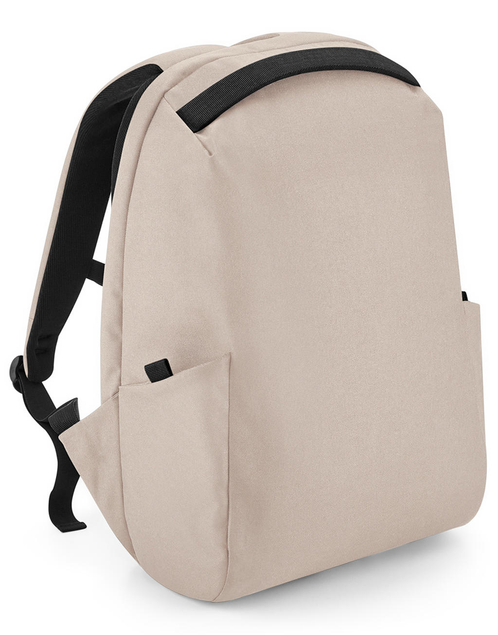 Project Recycled Security Backpack Lite<P/> in Farbe Black
