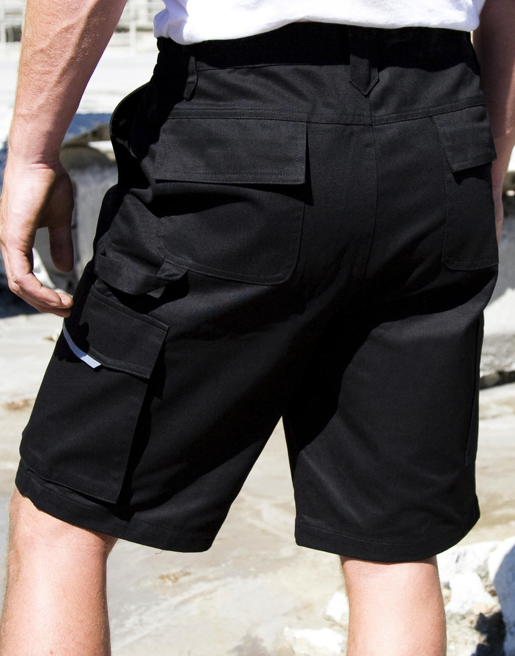 Work-Guard Action Shorts in Farbe Black
