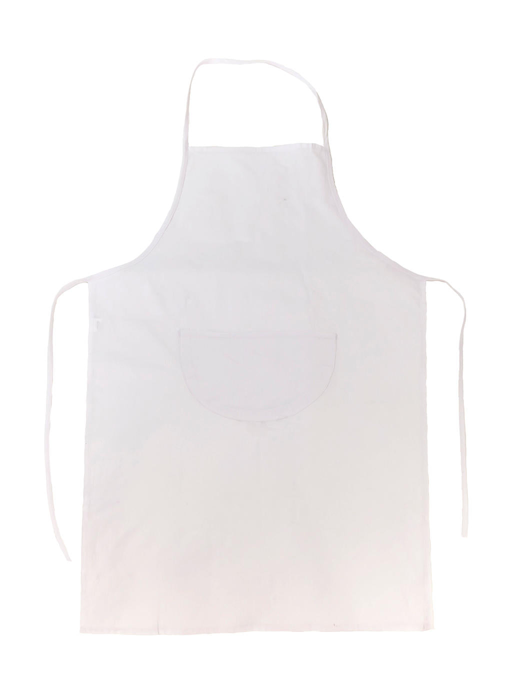 Budapest Festival Apron with Pocket in Farbe White