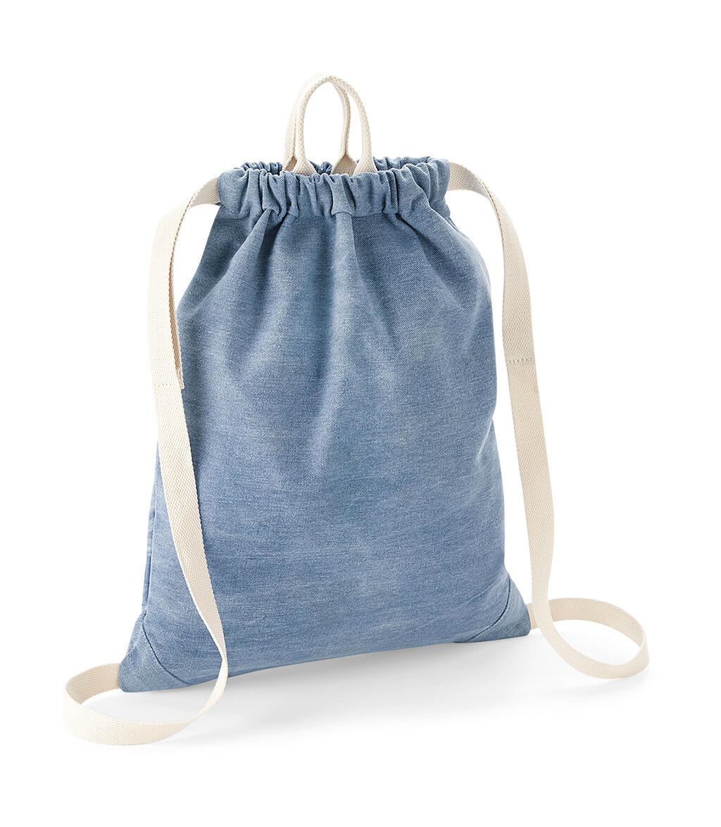 Denim Gymsac in Farbe Light Denim
