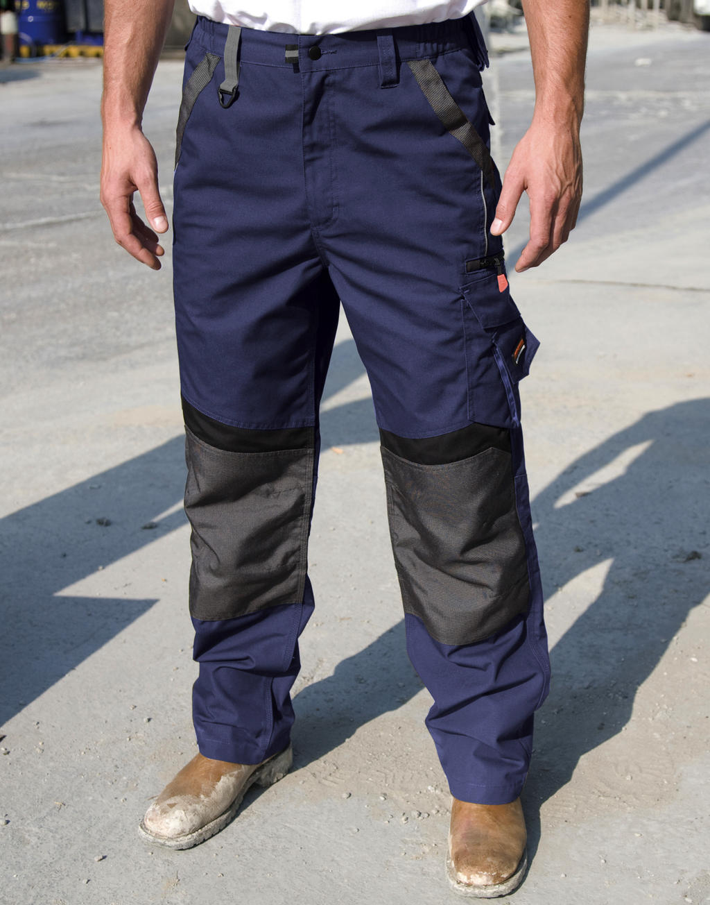 Work-Guard Technical Trouser in Farbe Grey/Black