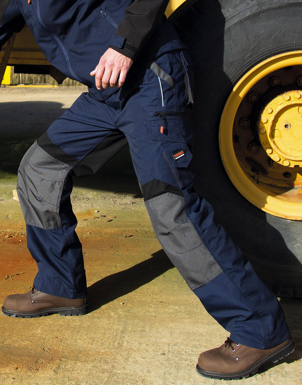 Work-Guard Technical Trouser in Farbe Grey/Black