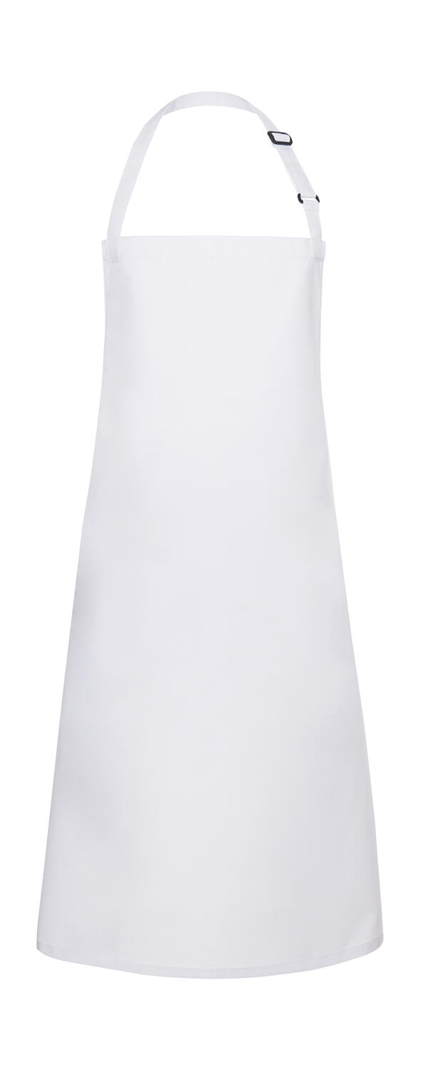 Bib Apron Basic in Farbe White