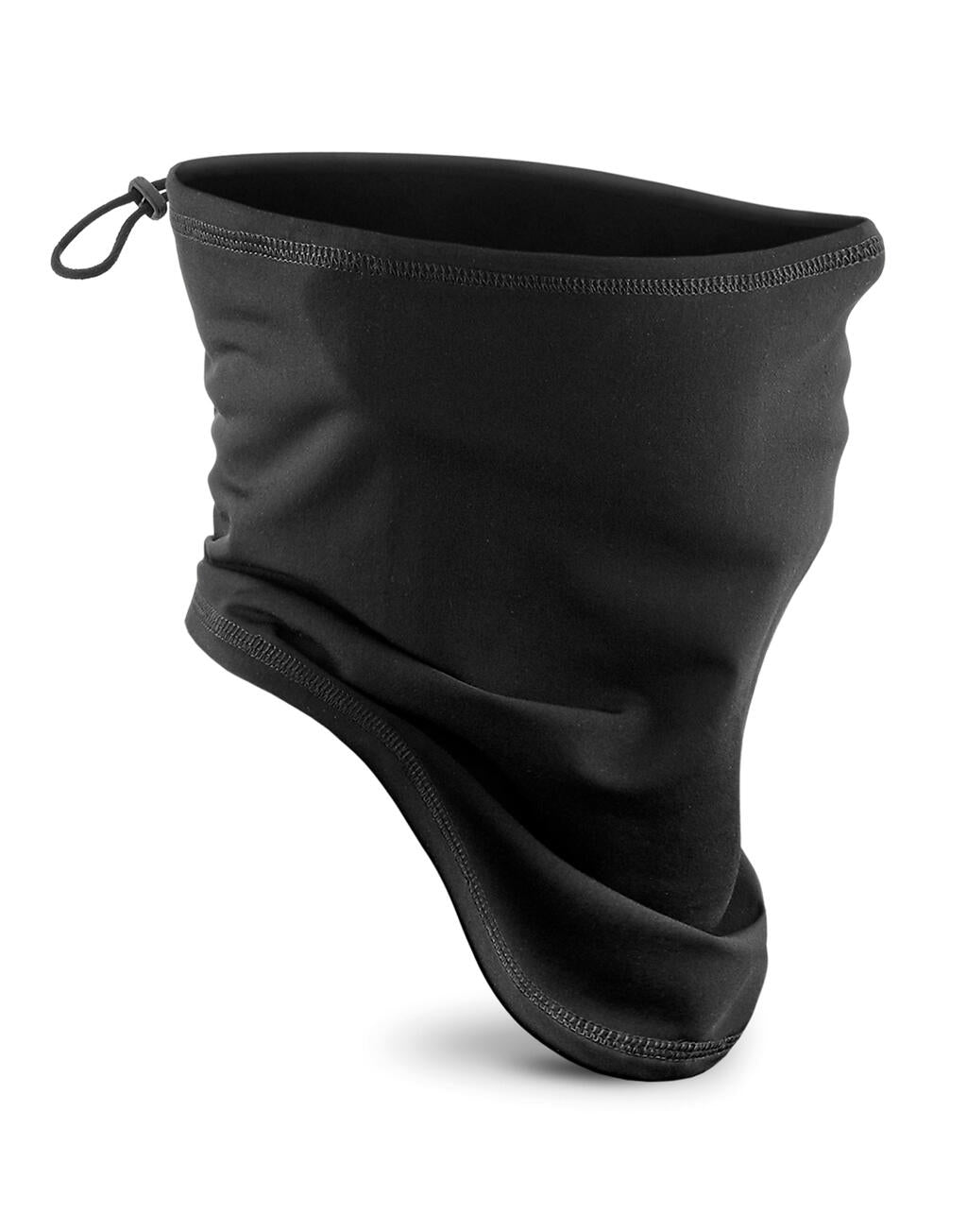 Softshell Sports Tech Neck Warmer in Farbe Black