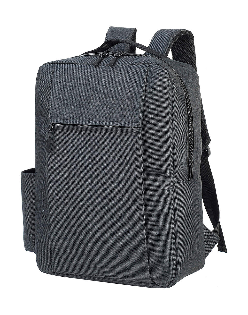 Sembach Basic Laptop Backpack in Farbe Black Melange