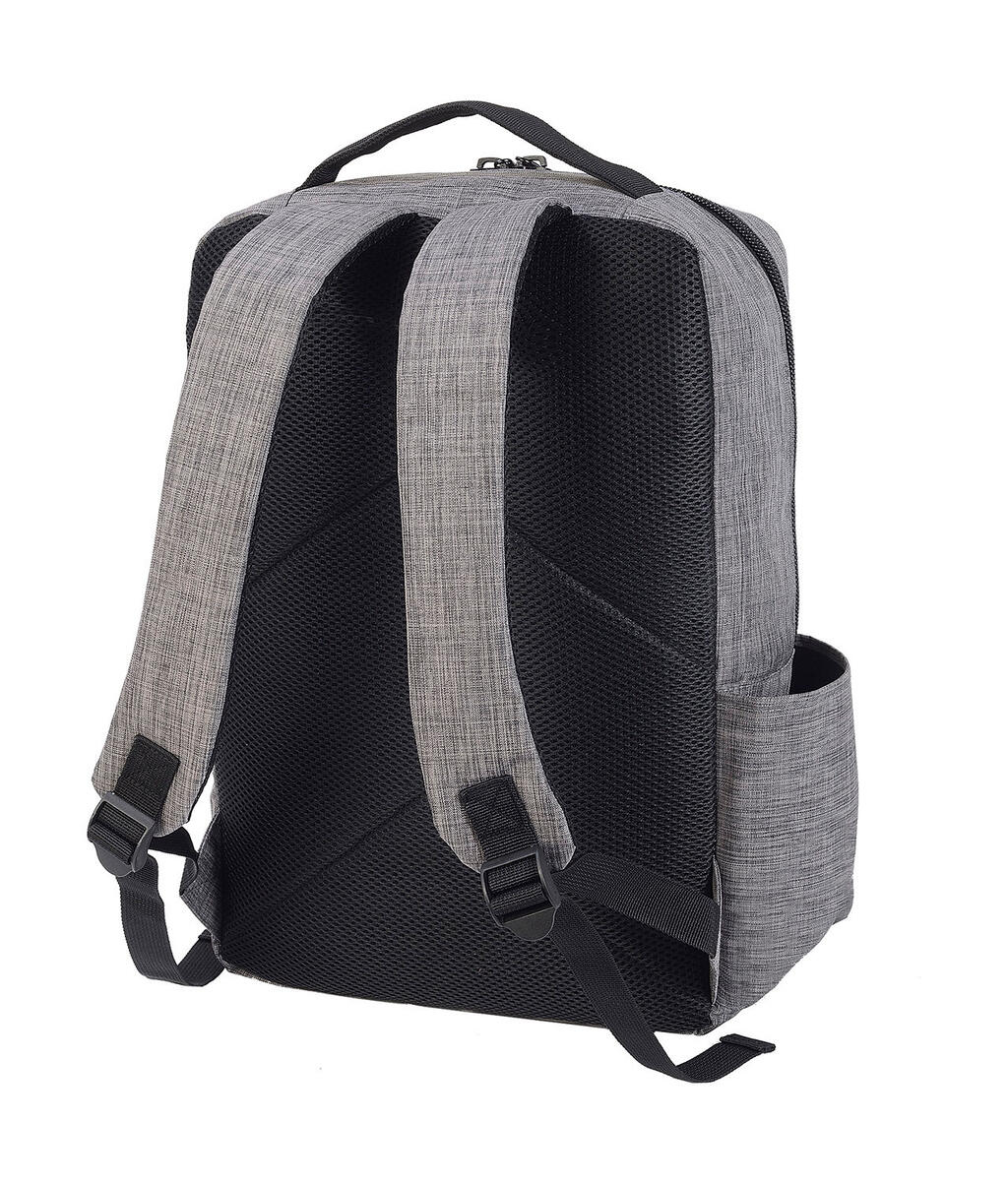 Sembach Basic Laptop Backpack in Farbe Black Melange