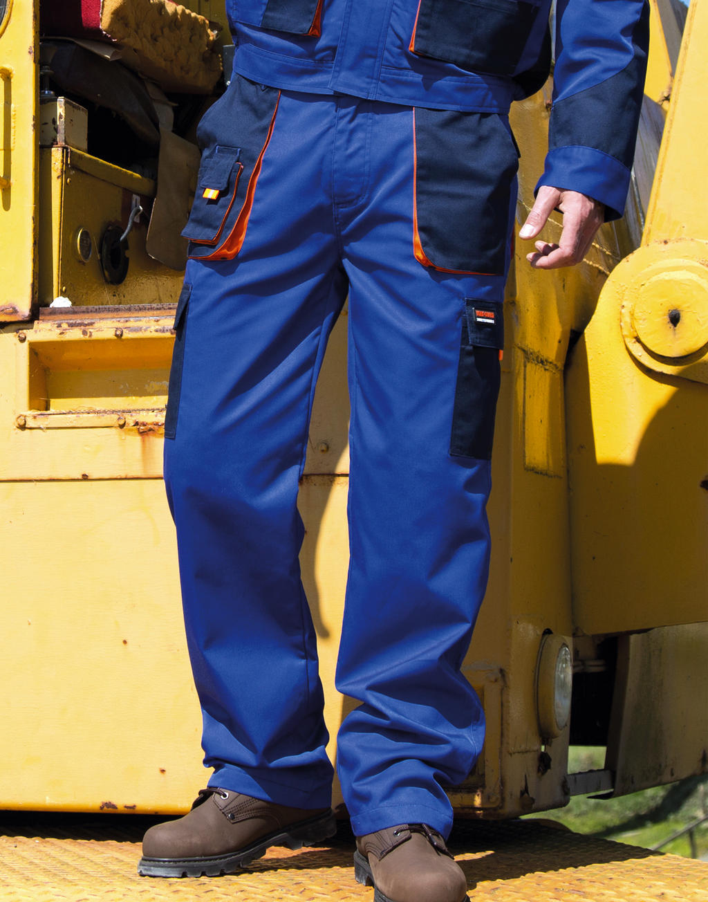 LITE Trouser in Farbe Grey/Black/Orange