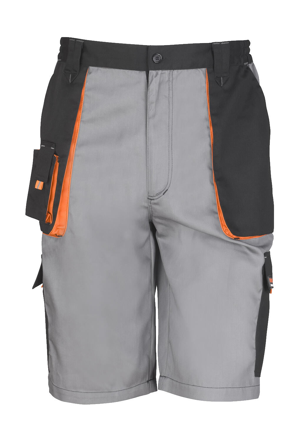 LITE Short in Farbe Grey/Black/Orange