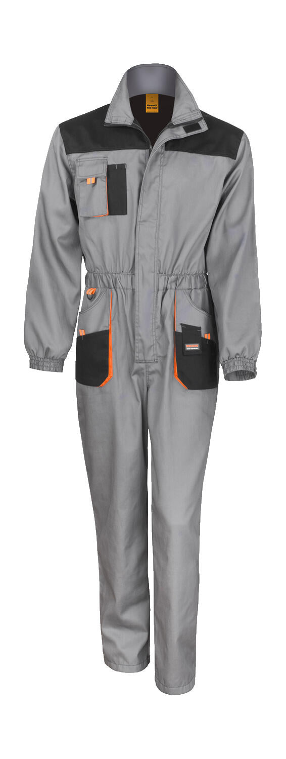 LITE Coverall in Farbe Grey/Black/Orange