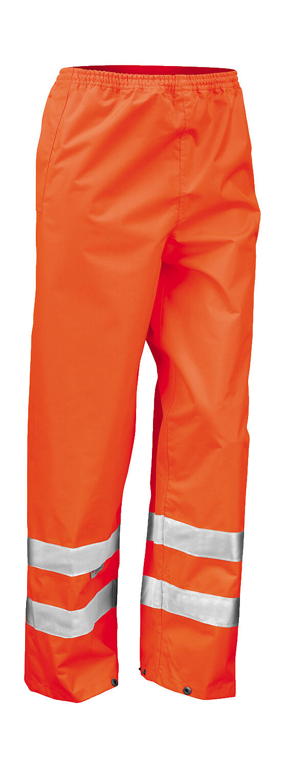 High Profile Rain Trousers in Farbe Fluorescent Orange