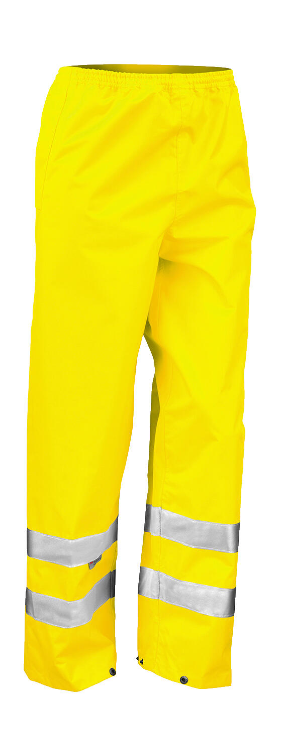 High Profile Rain Trousers in Farbe Fluorescent Yellow