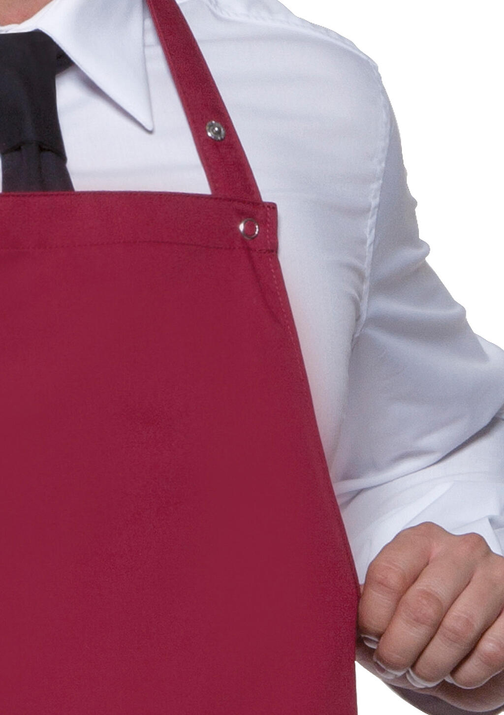 Bib Apron Teneriffa in Farbe White