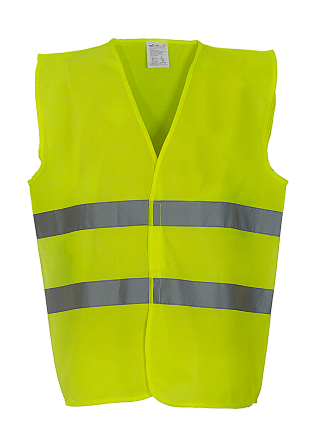 Fluo 2 Bands Waistcoat in Farbe Fluo Yellow