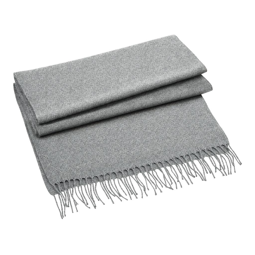 Classic Woven Scarf in Farbe Heather Grey