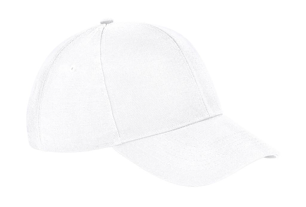 Ultimate 6 Panel Cap in Farbe White