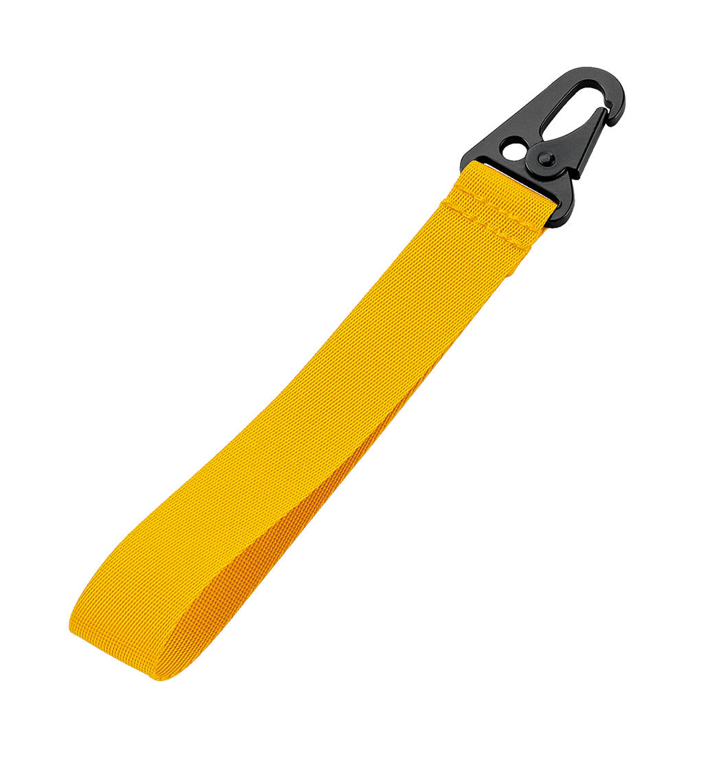Brandable Key Clip in Farbe Yellow