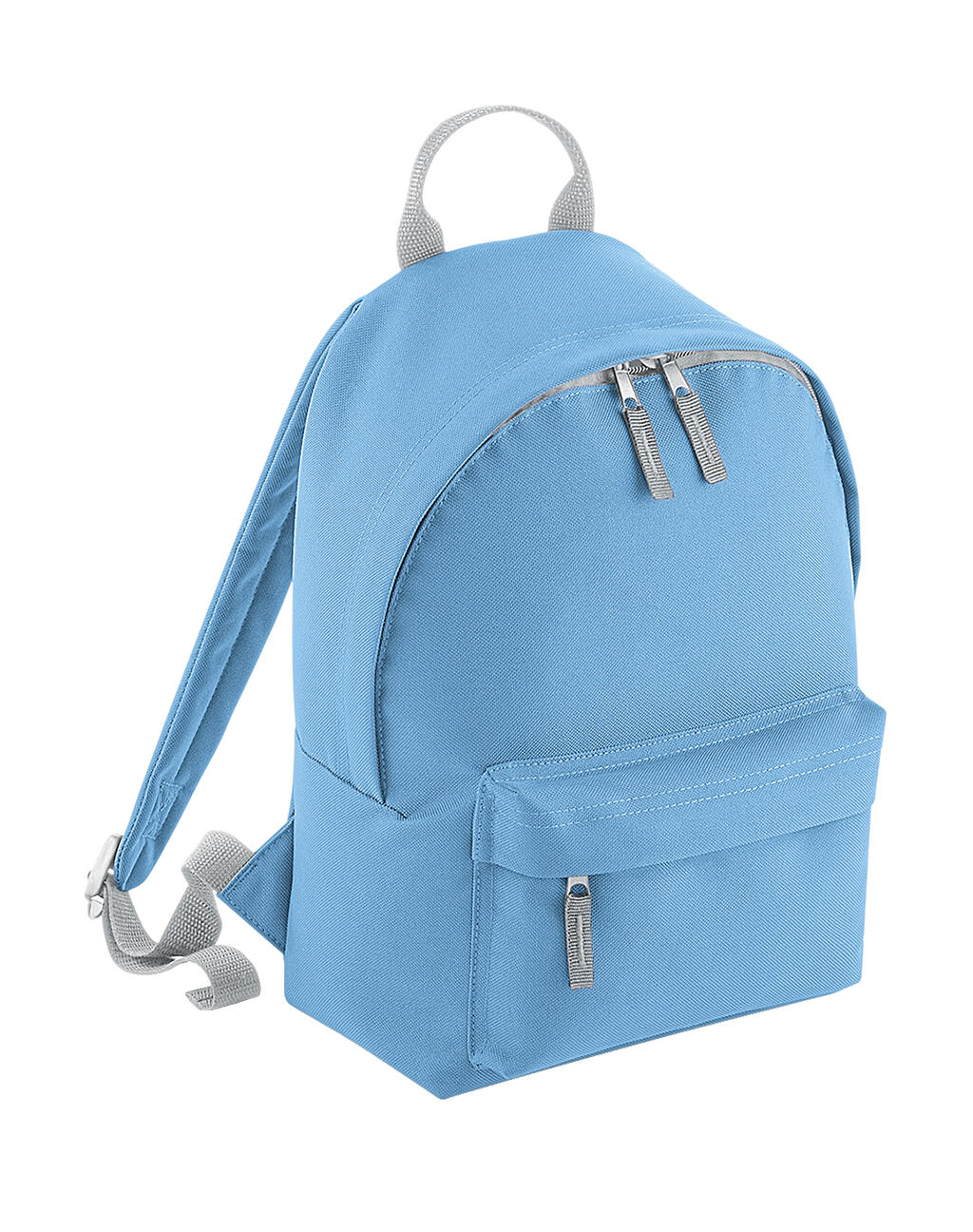 Mini Fashion Backpack in Farbe Sky Blue/Light Grey