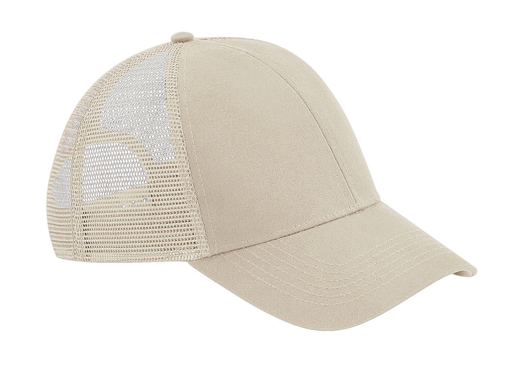Organic Cotton Trucker in Farbe Sand