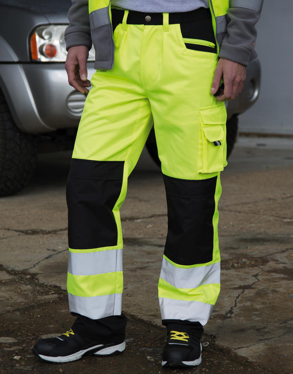 Safety Cargo Trouser in Farbe Fluorescent Orange