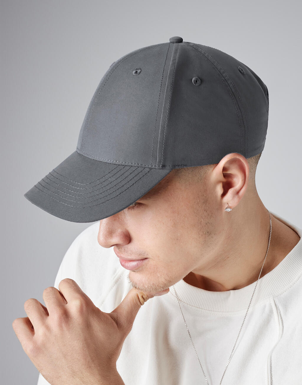 Recycled Pro-Style Cap in Farbe White