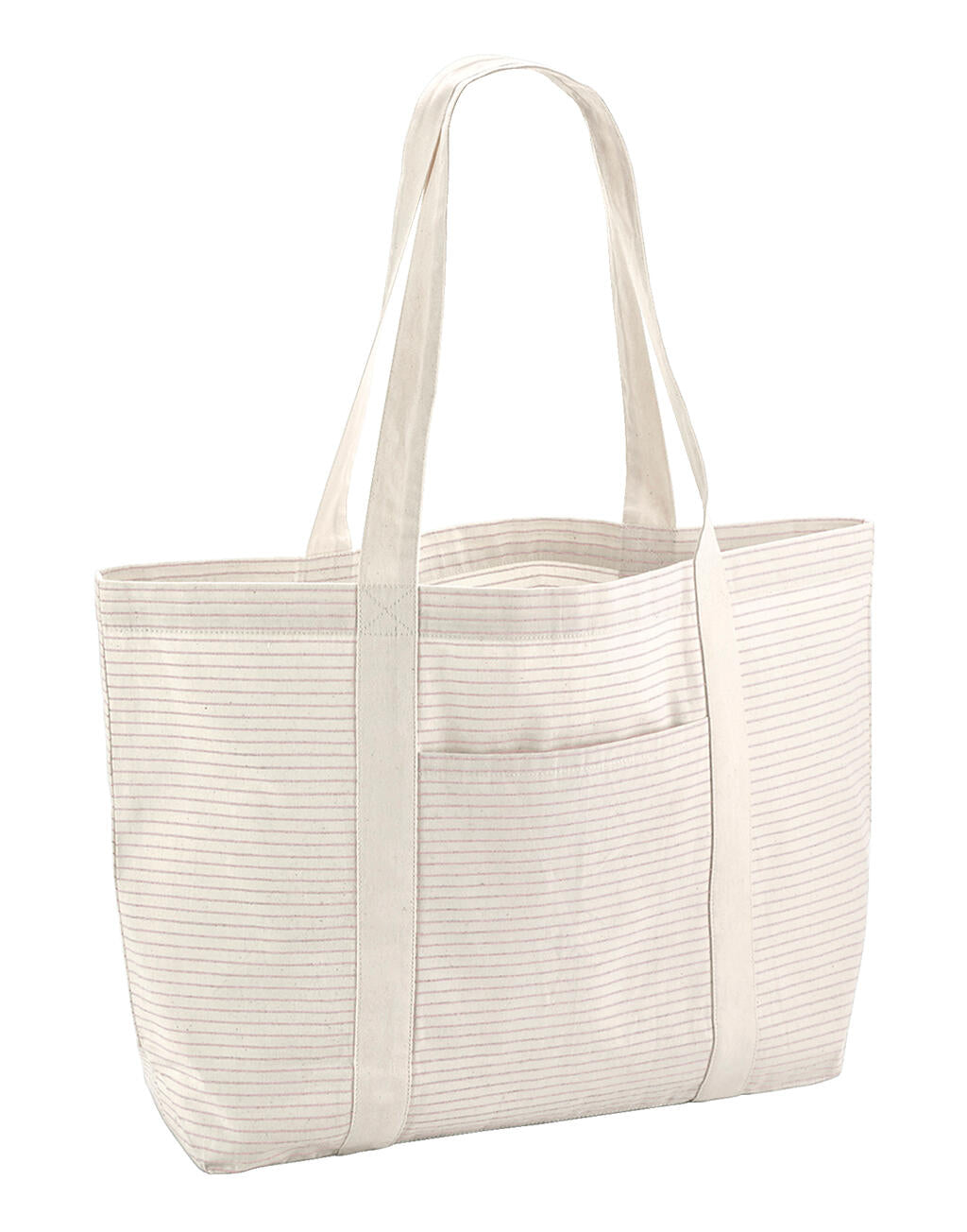 Striped Organic Cotton Shopper - ShirtStore