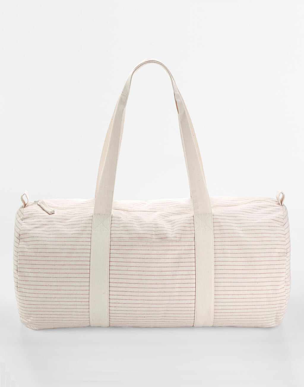 Striped Organic Cotton Barrel Bag - ShirtStore