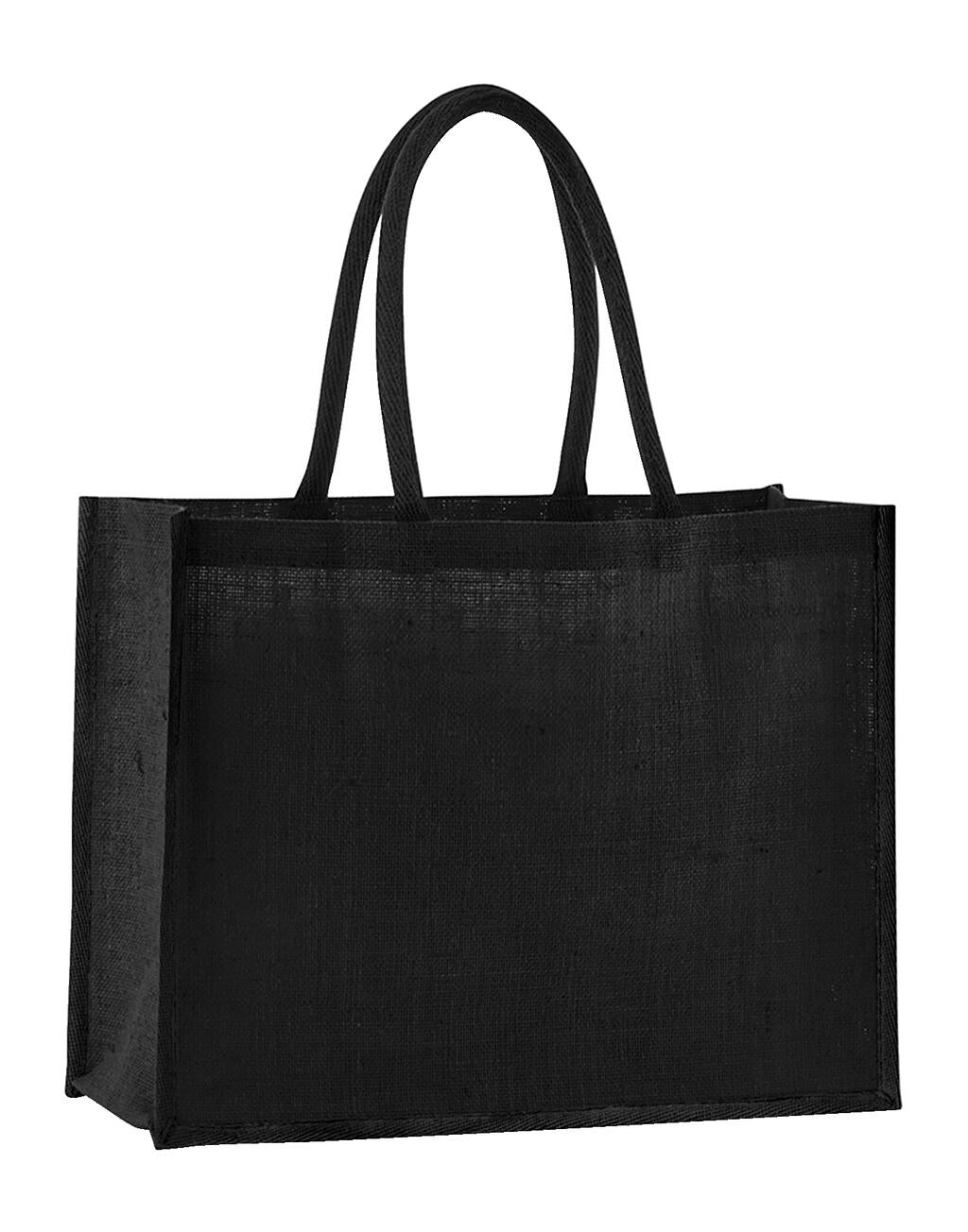 Natural Starched Jute Classic Shopper - ShirtStore