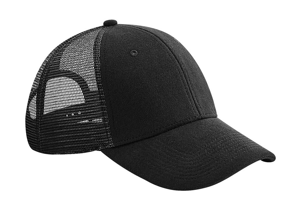 Jersey Athleisure Trucker in Farbe Black