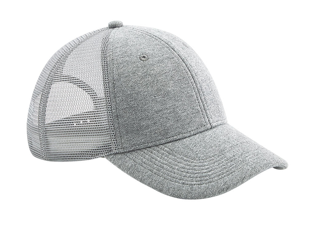 Jersey Athleisure Trucker in Farbe Heather Grey