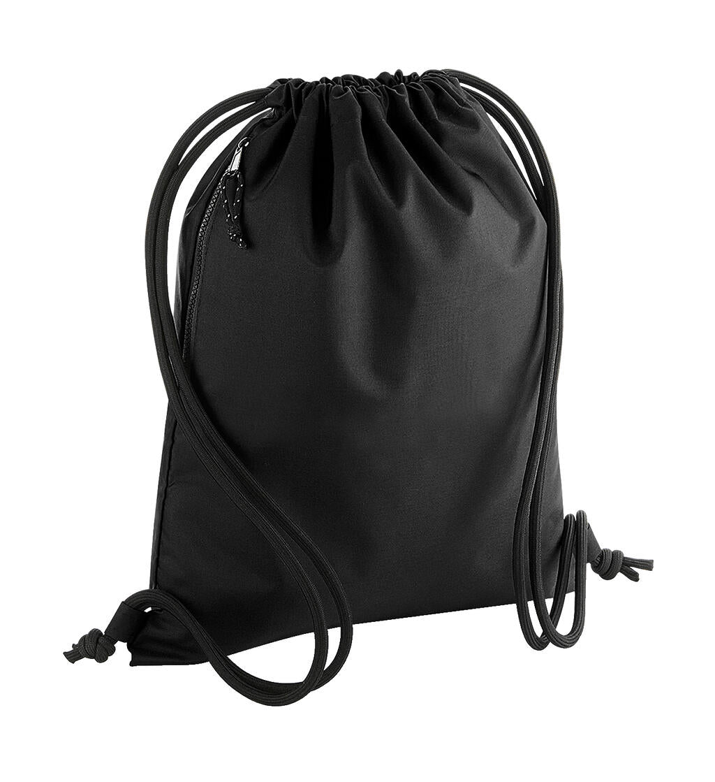 Recycled Gymsac in Farbe Black