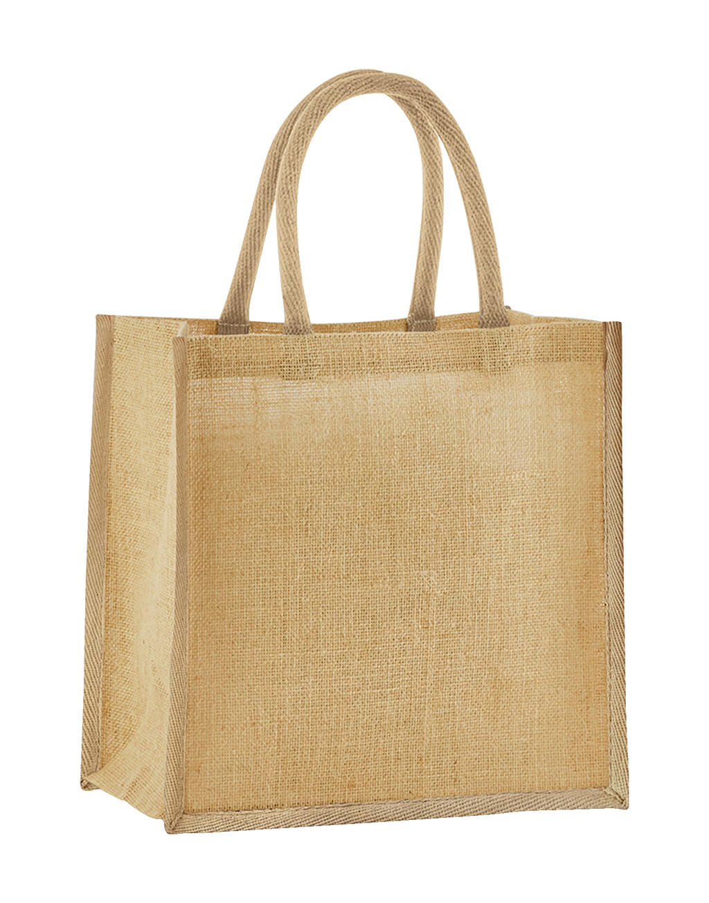 Natural Starched Jute Mini Gift Bag - ShirtStore