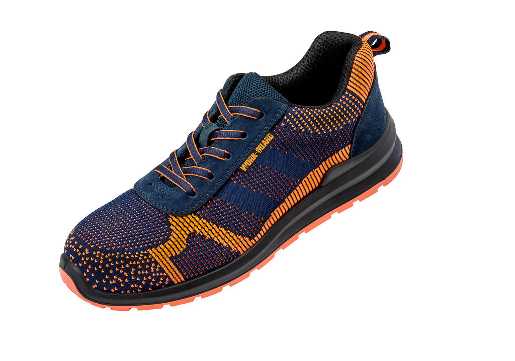 Hardy Safety Trainer in Farbe Navy/Orange