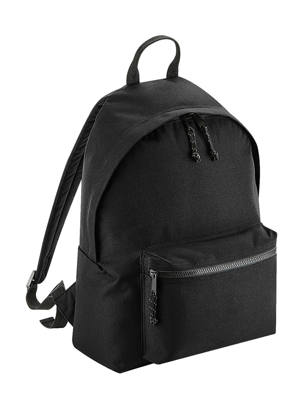 Recycled Backpack in Farbe Black