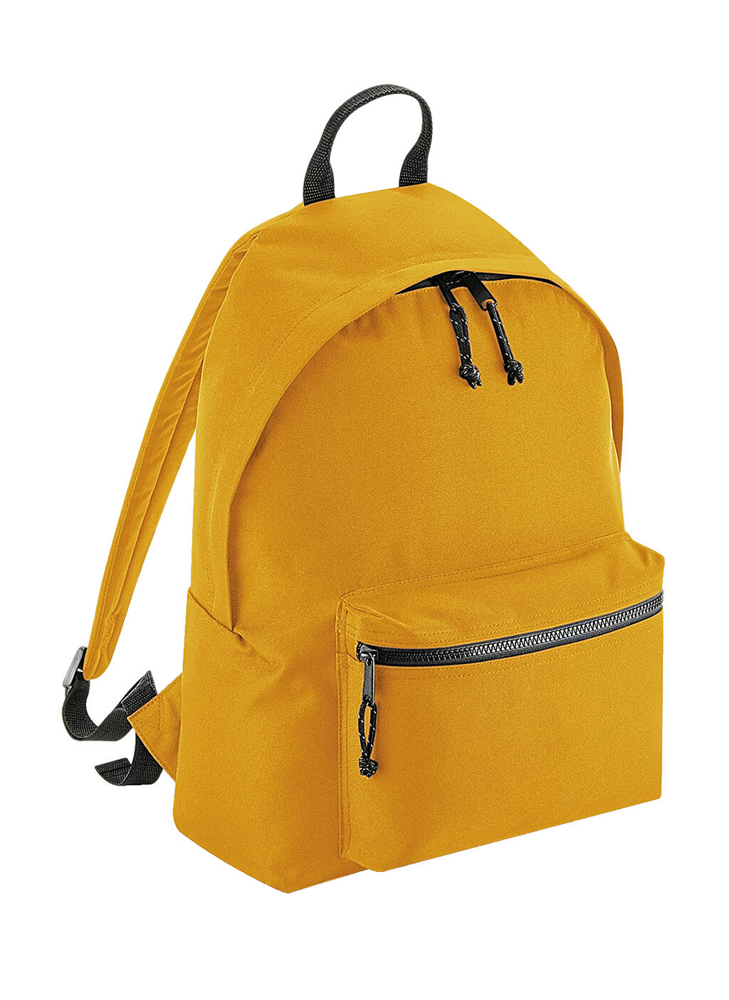 Recycled Backpack in Farbe Mustard