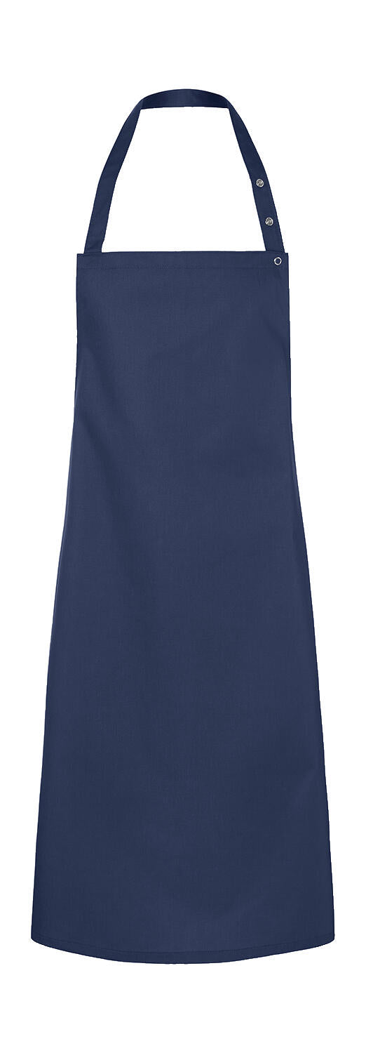 Bib Apron Press Stud Santorini in Farbe Dark Blue
