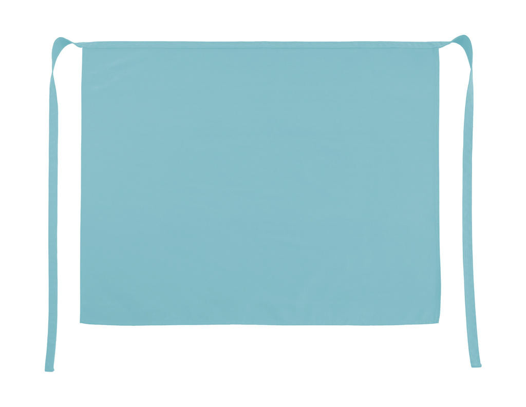 Rome Medium Length Bistro Apron in Farbe Sky Blue