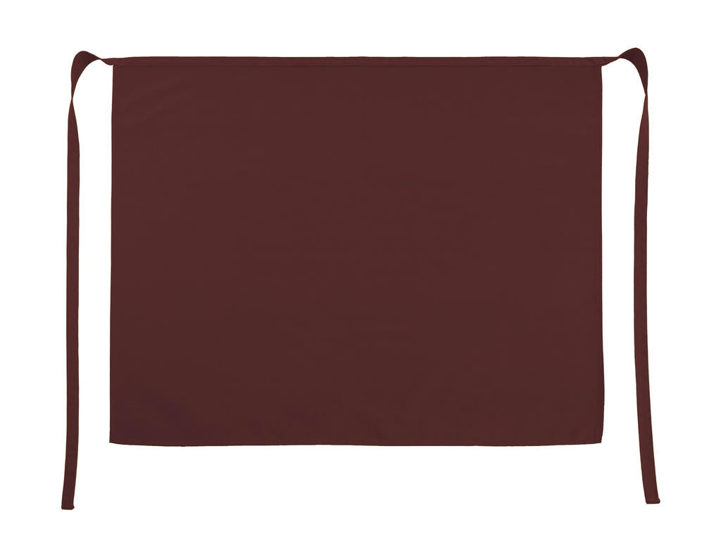 Rome Medium Length Bistro Apron in Farbe Terracotta