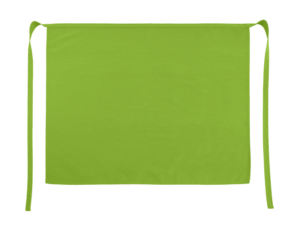Rome Medium Length Bistro Apron in Farbe Bright Green