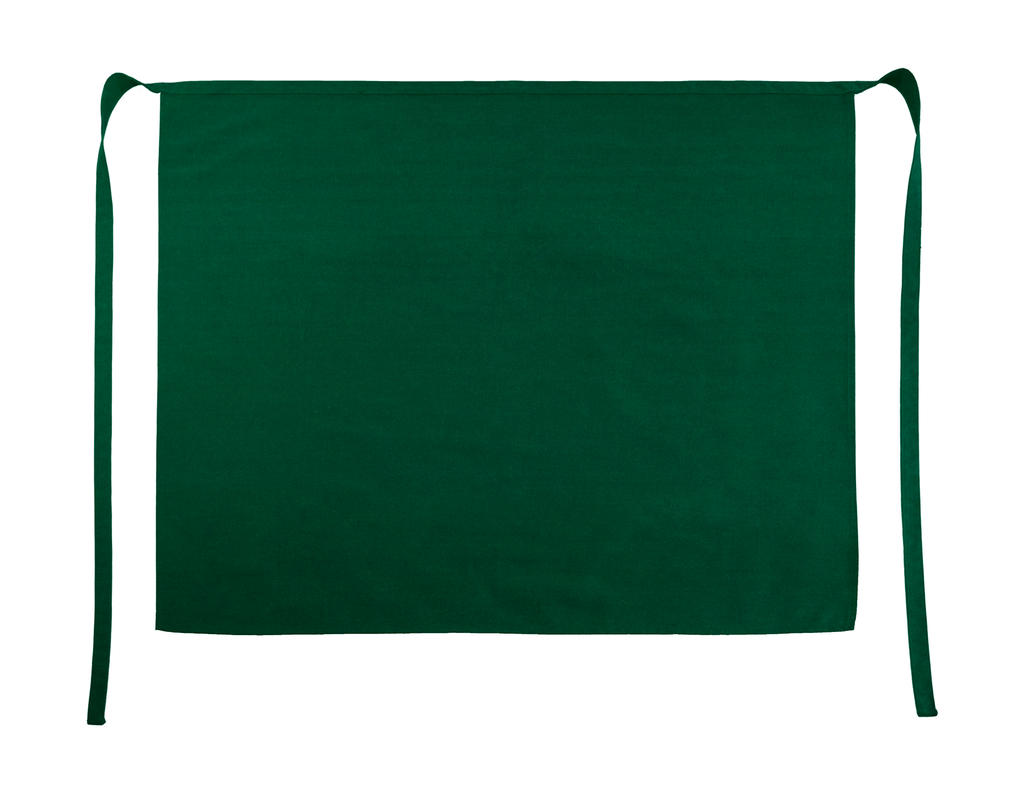 Rome Medium Length Bistro Apron in Farbe Bottle Green
