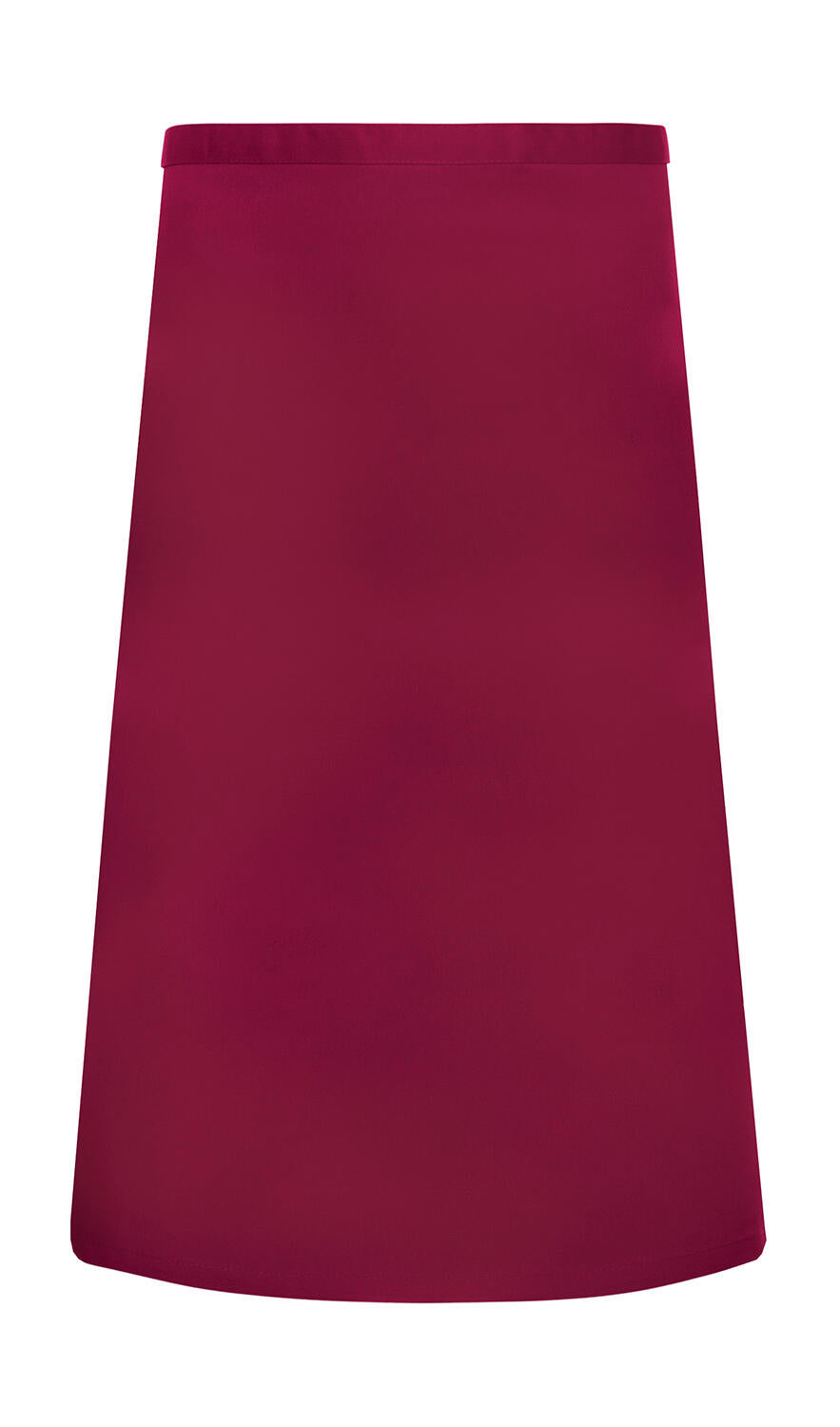 Basic Bistro Apron in Farbe Bordeaux