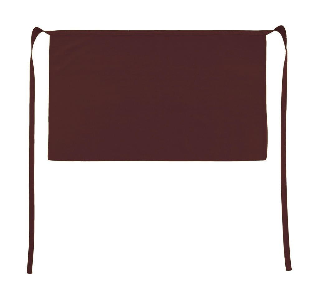 Brussels Short Bistro Apron in Farbe Terracotta