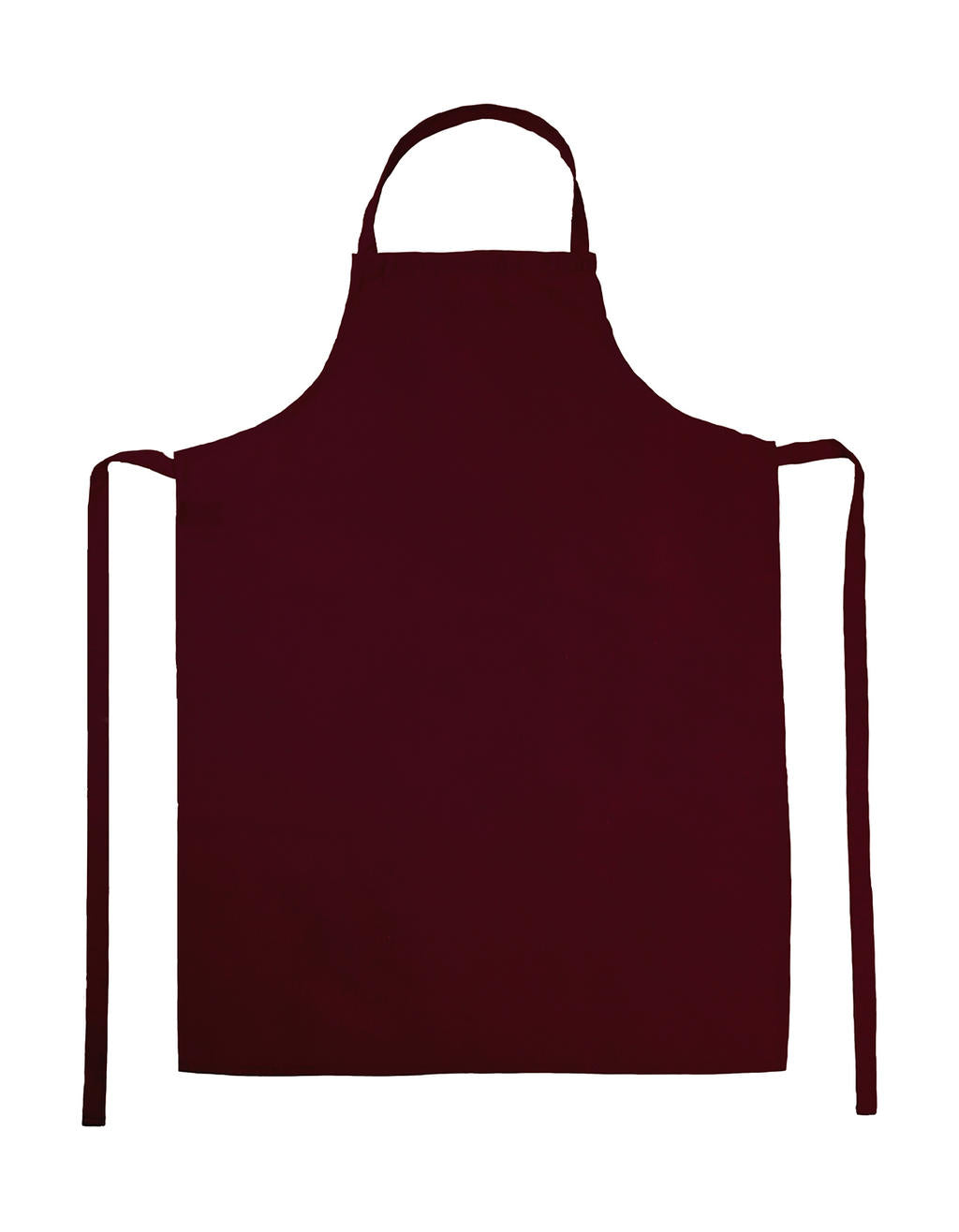 Paris Bib Apron in Farbe Burgundy