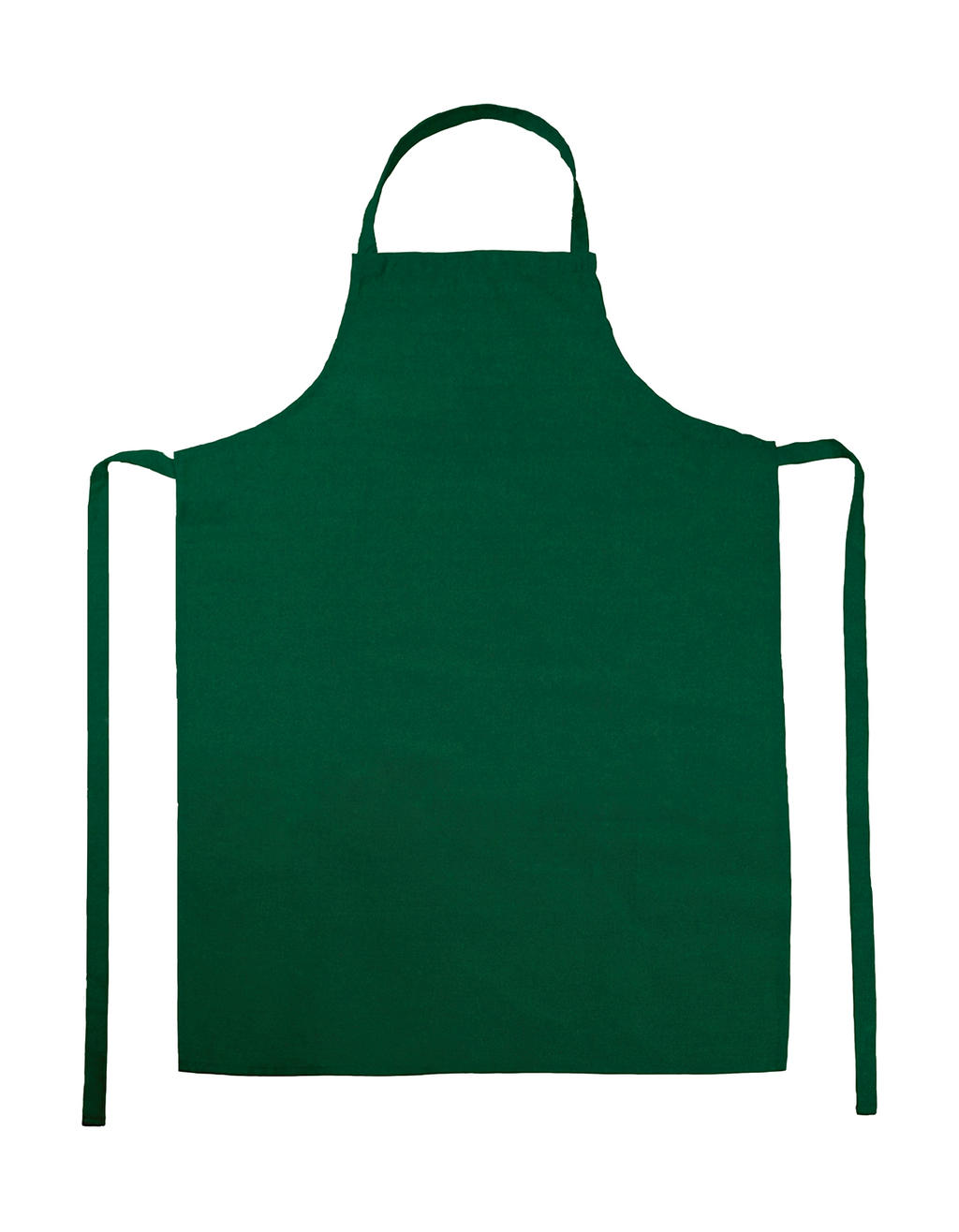 Paris Bib Apron in Farbe Bottle Green