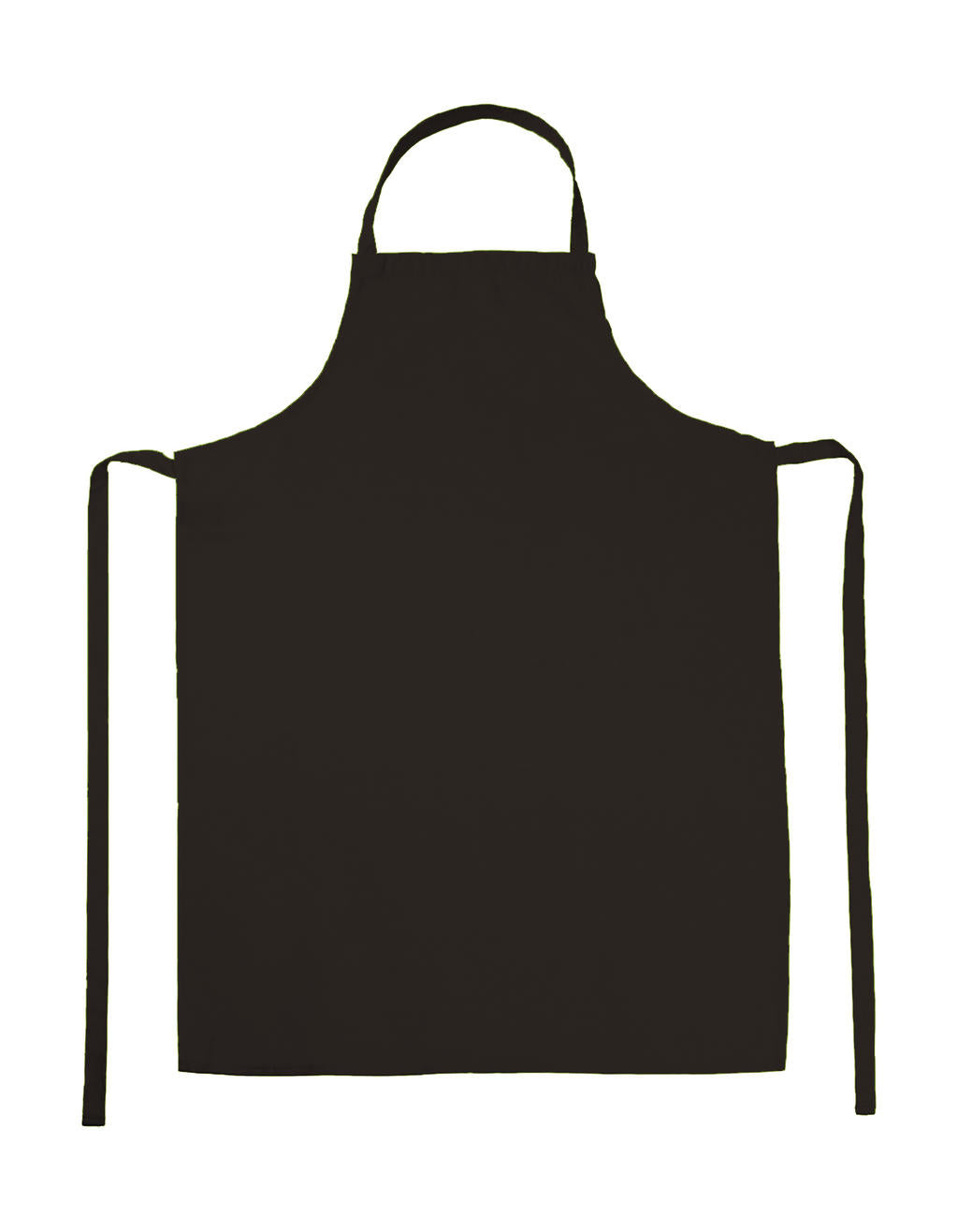 Paris Bib Apron in Farbe Brown