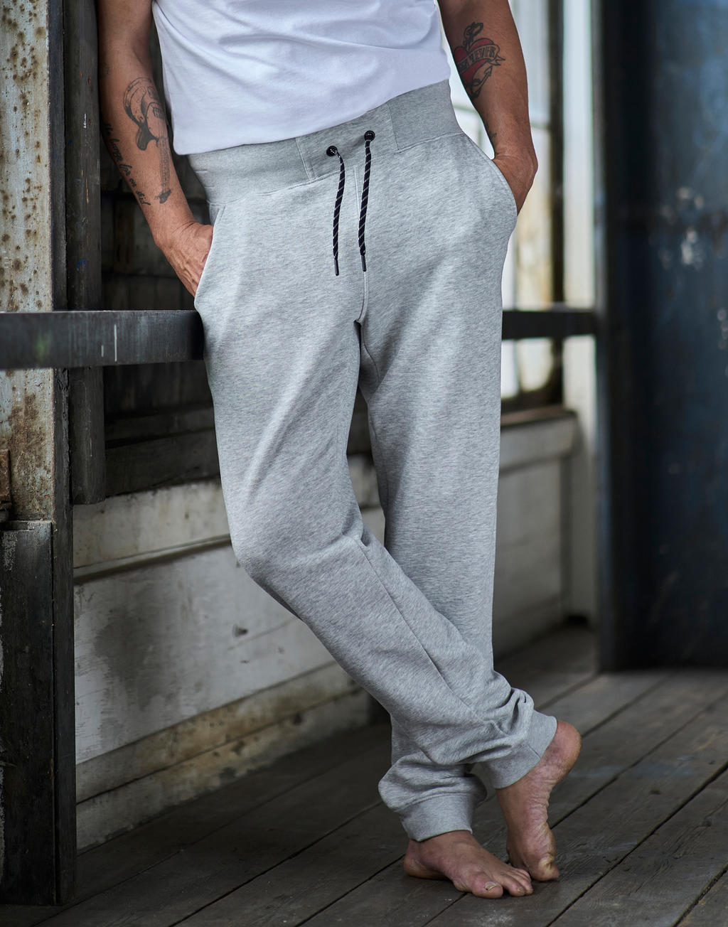 Sweat Pants in Farbe Black