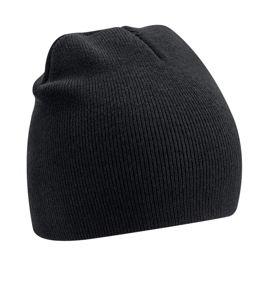 Recycled Original Pull-On Beanie in Farbe Black