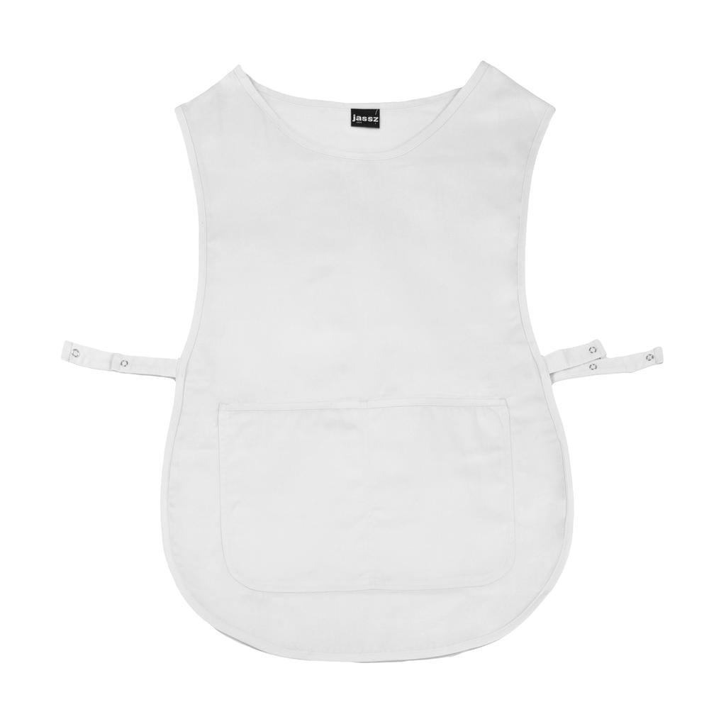 Madrid Women’s Cobbler Apron in Farbe White
