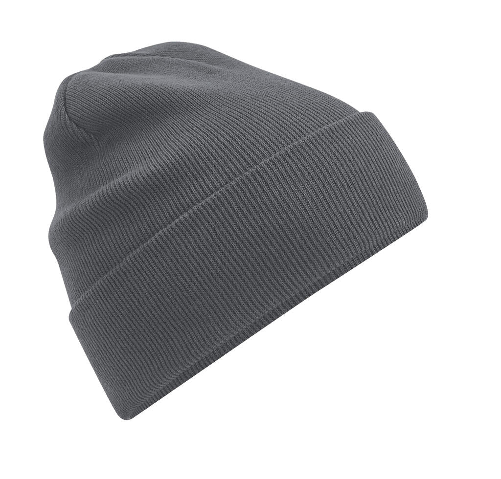 Organic Cotton Original Cuffed Beanie in Farbe Graphite Grey