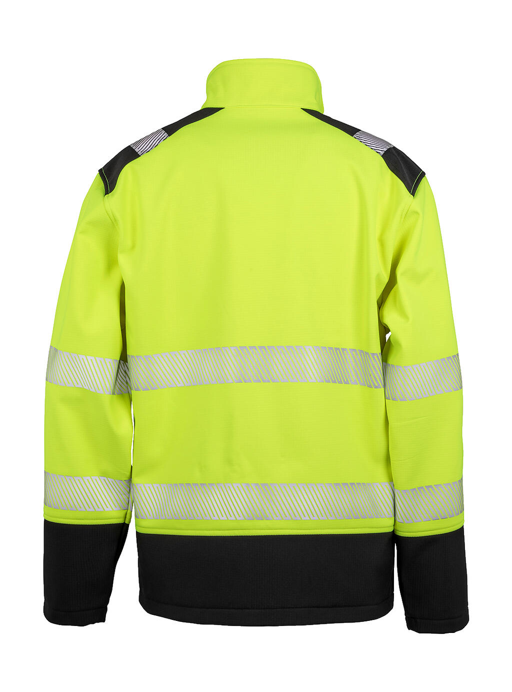 Printable Ripstop Safety Softshell in Farbe Fluorescent Orange/Black
