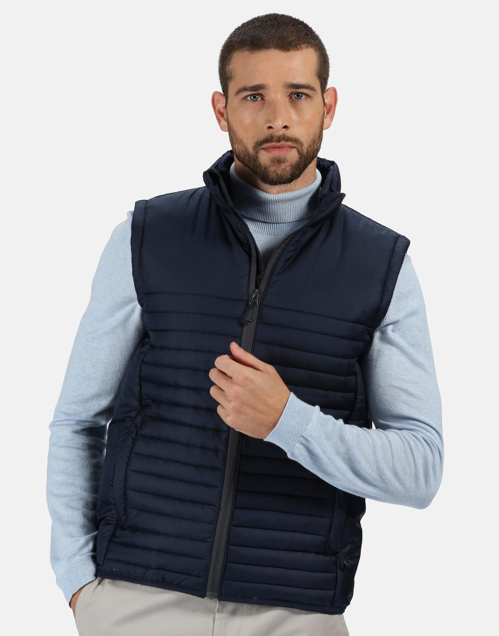 Honestly Made Recycled Insulated Bodywarmer in Farbe Black
